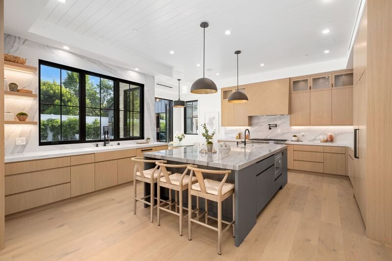 Cocina de madre en casa